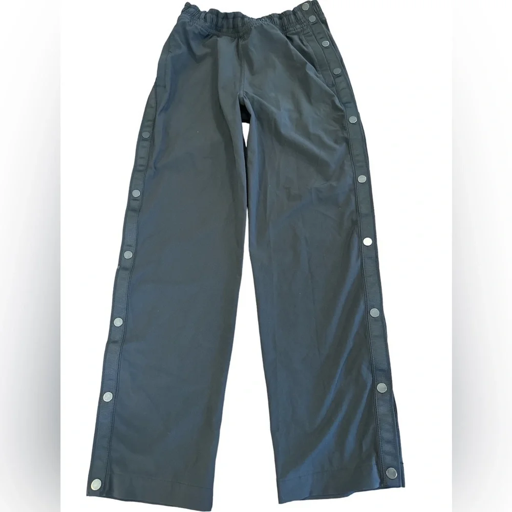 Ivivva by Lululemon Off In A Snap Track Jogger Pants in Black size 8 Excellent
